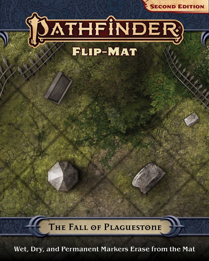 Pathfinder Roleplaying Game (2nd Edition) - The Fall of Plaguestone Flip-Mat
