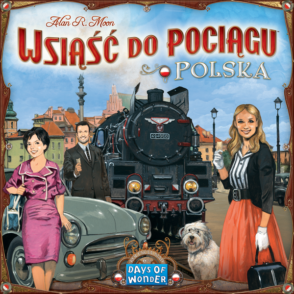 Ticket To Ride Poland: Map Collection 6.5 (Polish/English Rules Included)