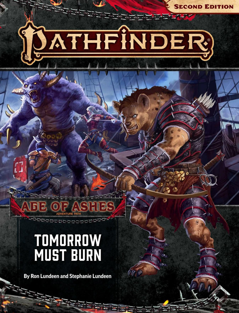 Pathfinder Roleplaying Game (2nd Edition) - Tomorrow Must Burn 