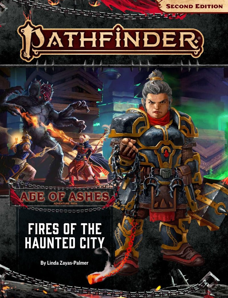 Pathfinder Roleplaying Game (2nd Edition) - Fires of the Haunted City 