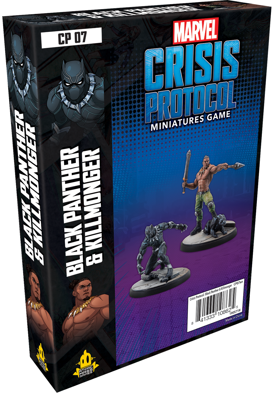 Marvel: Crisis Protocol - Black Panther and Killmonger