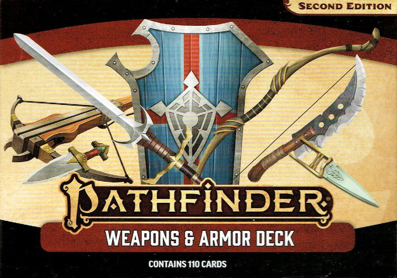Pathfinder Roleplaying Game (2nd Edition) - Pathfinder Weapons & Armor Deck