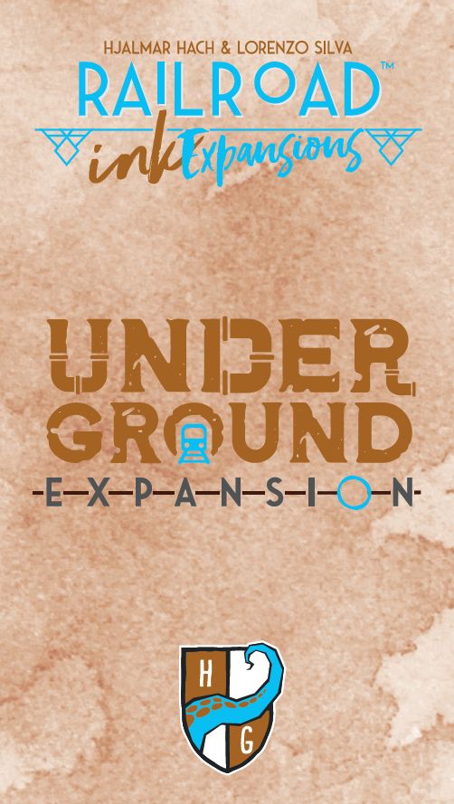 Railroad Ink: Underground Expansion Pack