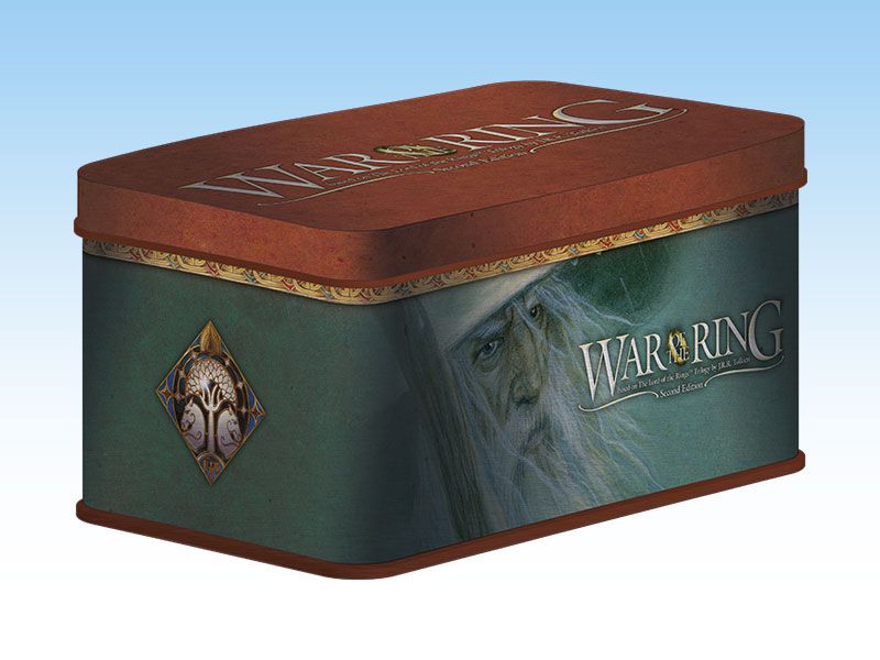War of the Ring: Second Edition – Card Box and Sleeves (Gandalf Version)