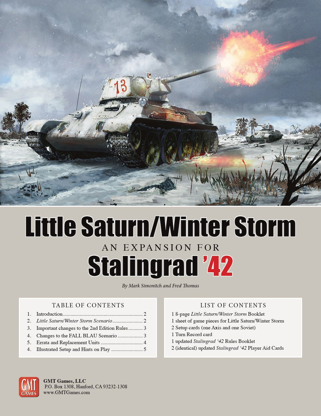 Stalingrad '42: Little Saturn / Winter Storm Expansion