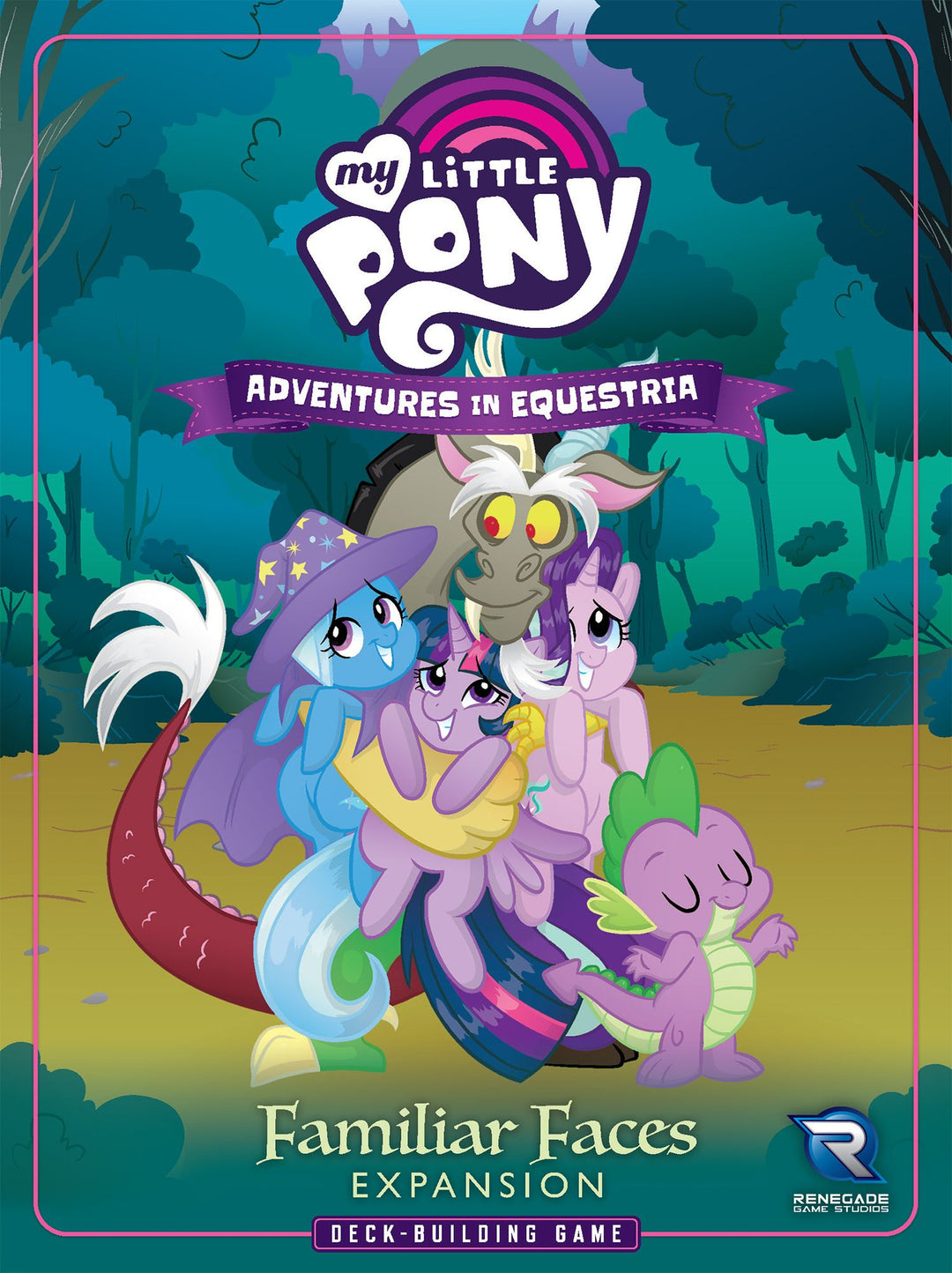 My Little Pony: Adventures in Equestria Deck-Building Game – Familiar Faces Expansion