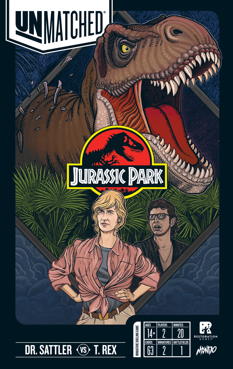 Unmatched: Jurassic Park – Dr. Sattler vs. T. Rex