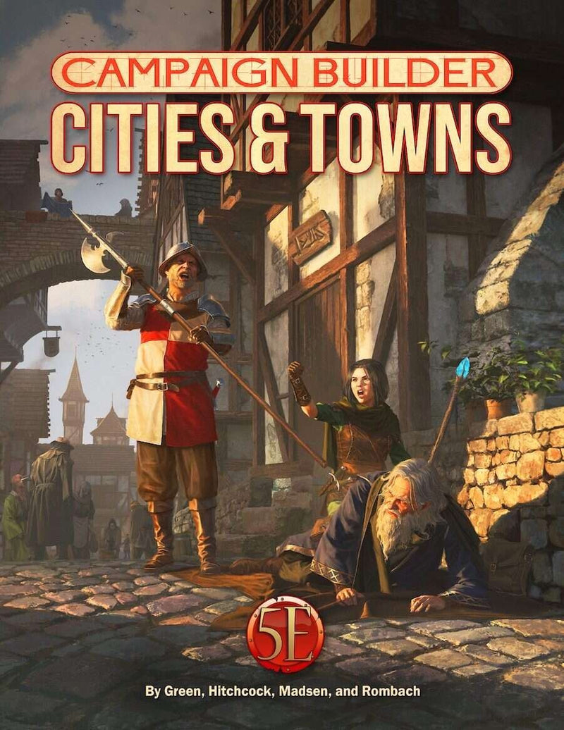 Campaign Builder: Cities & Towns (Kobold Press) (5E)