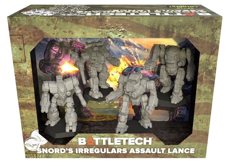 BattleTech: Snord's Irregulars Assault Lance