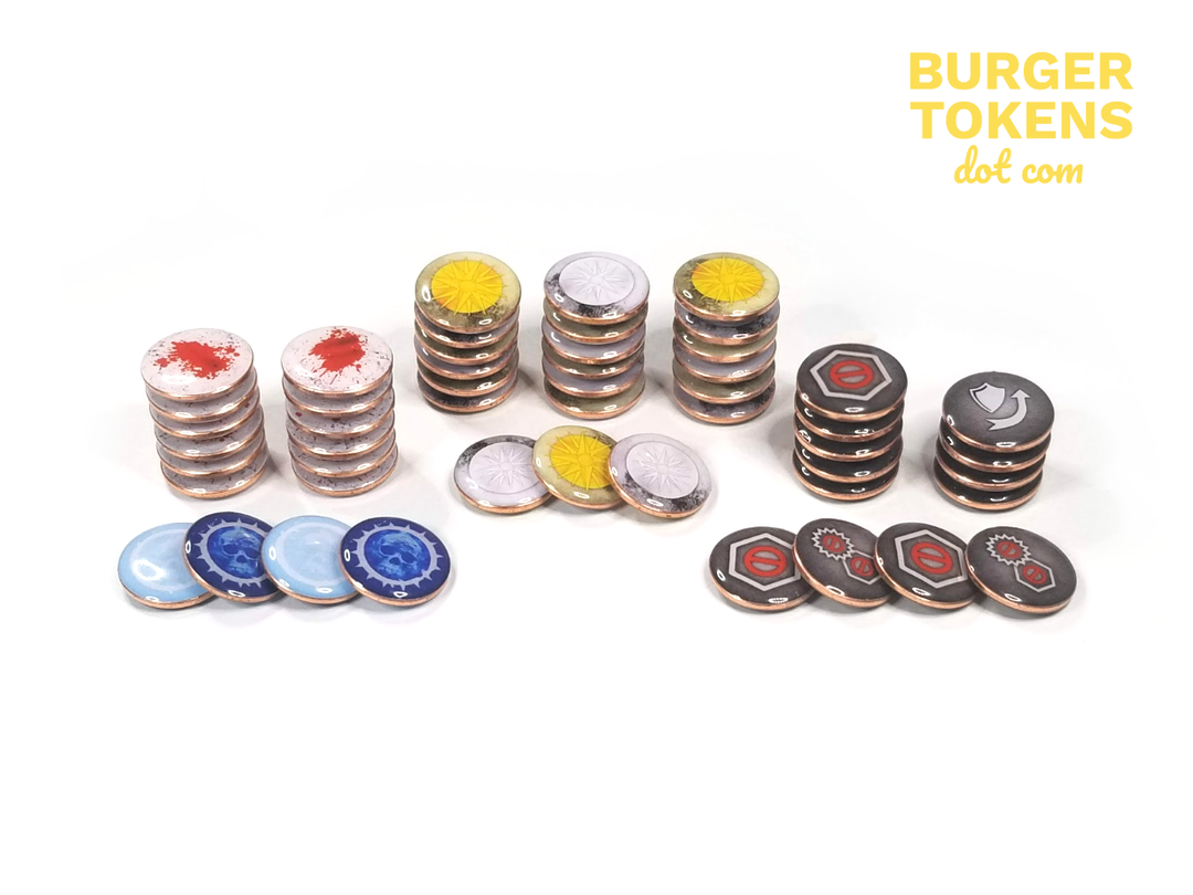 Warhammer: Underworlds Tokens (Burger Tokens)