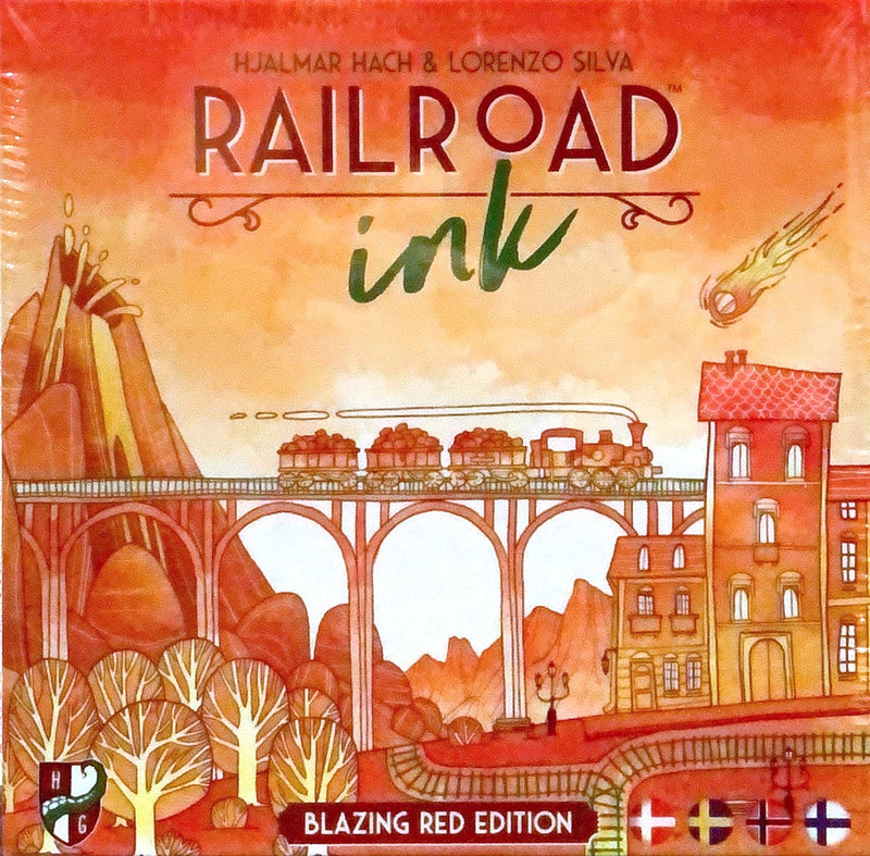 Railroad Ink: Blazing Red Edition (nordisk)