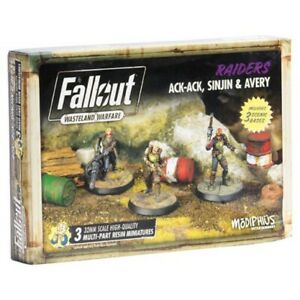 Fallout: Wasteland Warfare - Ack Ack, Sinjin & Avery