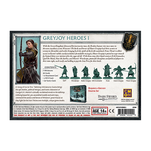 A Song of Ice & Fire: Greyjoy Heroes 