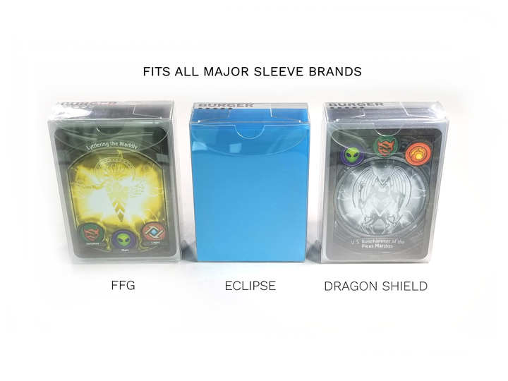 Perfect Fit Deckboxes (Burger Tokens)