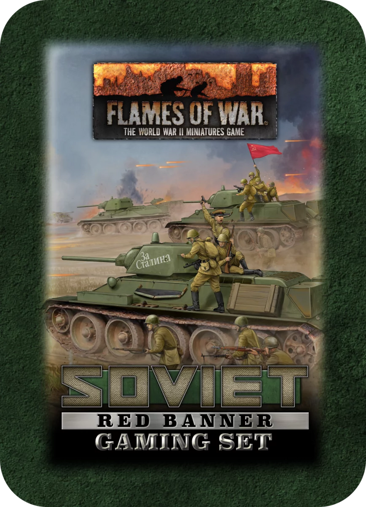 Flames of War: Soviet Red Banner Gaming Set (TD056)