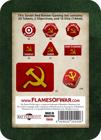 Flames of War: Soviet Red Banner Gaming Set (TD056)