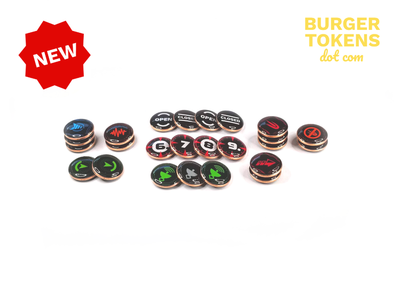 Upgrade #2: X-Wing Miniatures Game 2.0 Tokens (Burger Tokens)