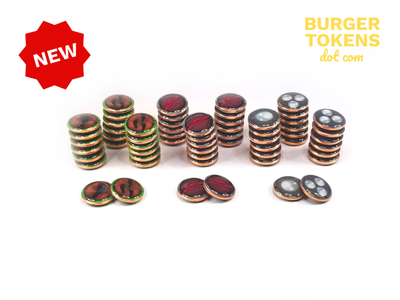 The Lord of the Rings: The Card Game Tokens (Burger Tokens)