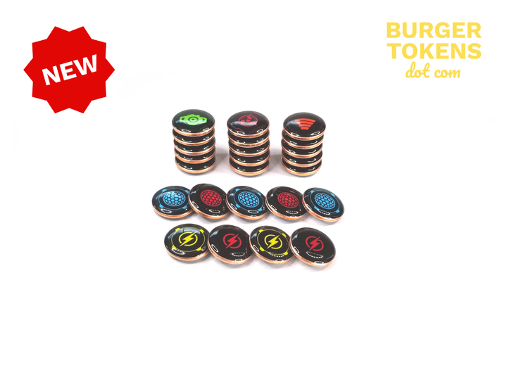 Upgrade: X-Wing Miniatures Game 2.0 Tokens (Burger Tokens)