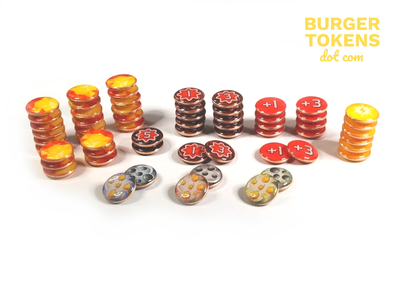 Keyforge Tokens (Burger Tokens)