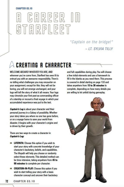 Star Trek Adventures: Captain's Log Solo Roleplaying Game