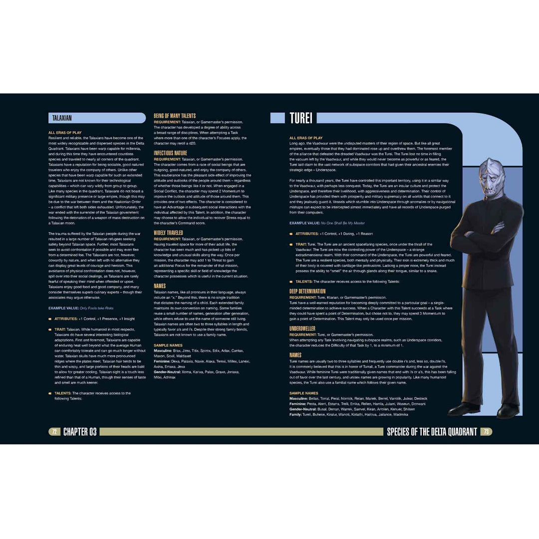 Star Trek Adventures: Delta Quadrant Sourcebook