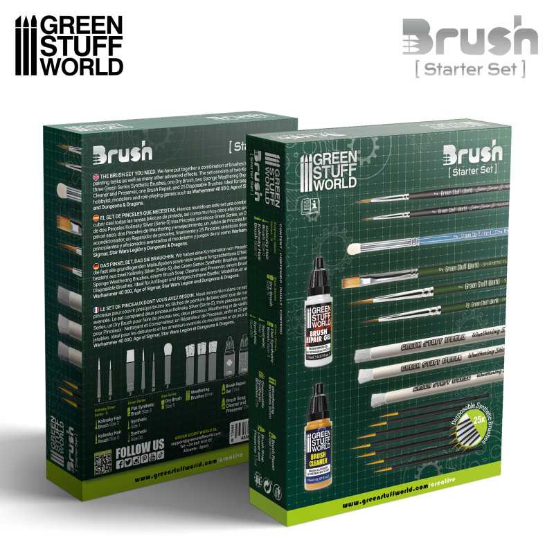 Starter Brush Set (Green Stuff World)