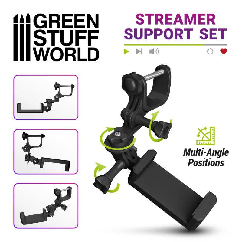 Streamer Support Set for Arch LED Lamp (Green Stuff World)