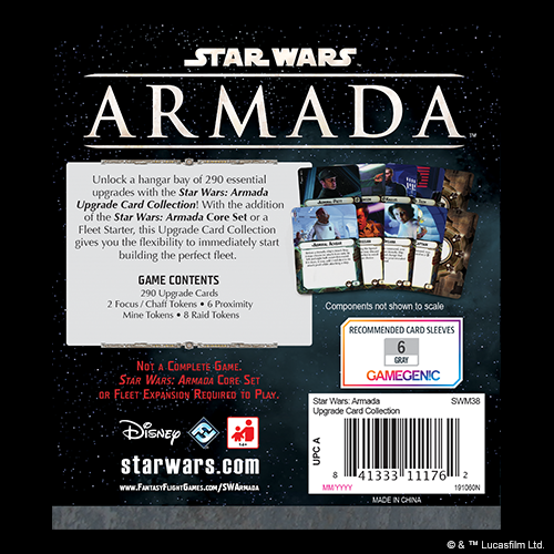 Star Wars Armada: Upgrade Card Collection