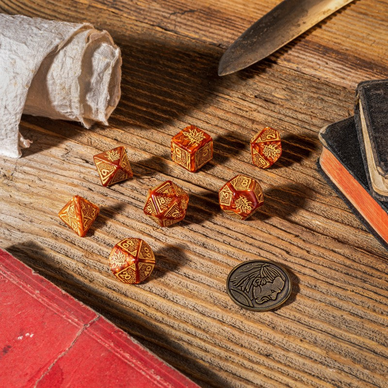The Witcher Dice Set: Vesemir - The Wise Witcher (Q-Workshop) (SWVE03)