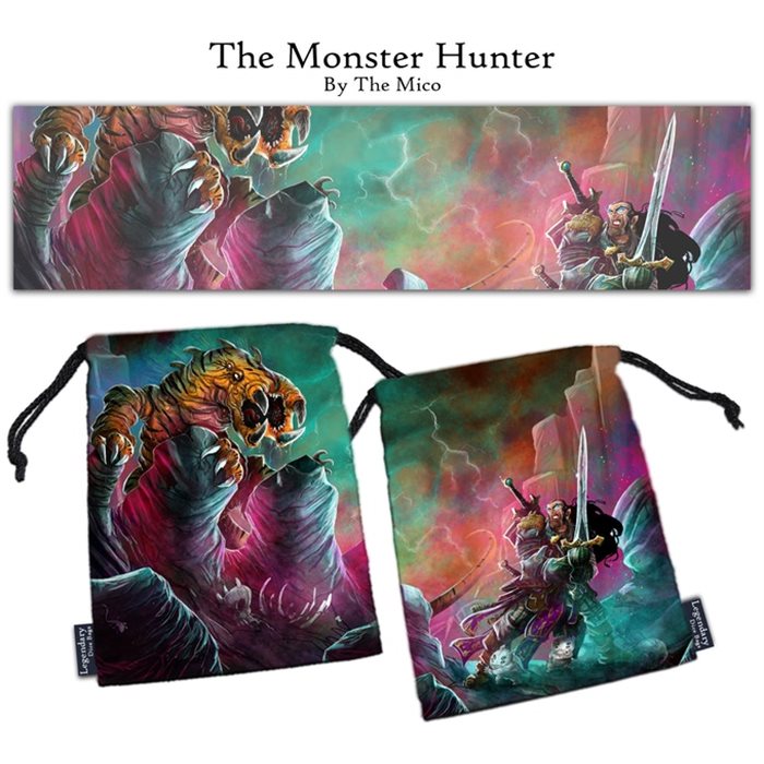 The Monster Hunter - Pouch / Dice Bag (Drawlab)