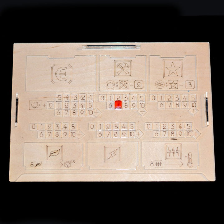 Terraforming Mars Overlay - Engraved (LaserOx) (LTMO-E)