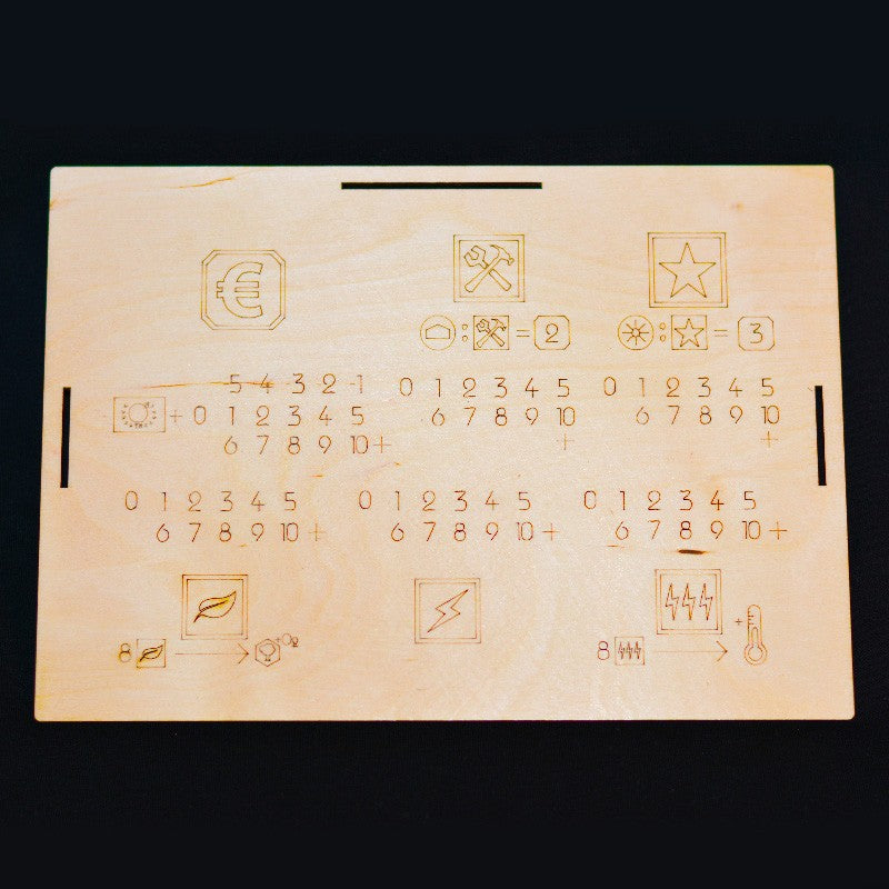 Terraforming Mars Overlay - Engraved (LaserOx) (LTMO-E)
