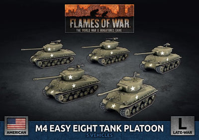 Flames of War: M4 Easy Eight Platoon (UBX91)