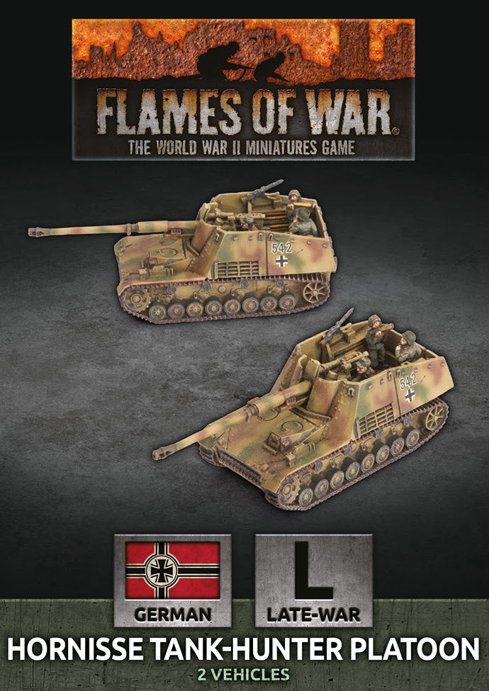 Flames of War: Hornisse Tank-Hunter Platoon (x2) (GBX162)