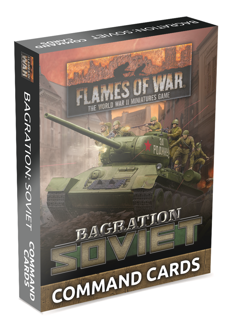 Flames of War: Bagration: Soviet Command Cards (FW266C)