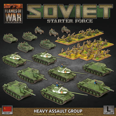 Flames of War: Soviet LW 'Heavy Assault Group' Army Deal (SUAB13)