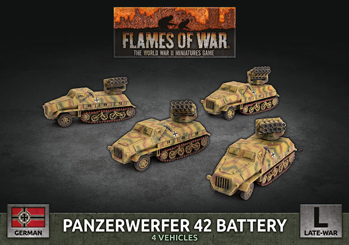 Flames of War: Panzerwerfer 42 Battery (x4) (GBX165)
