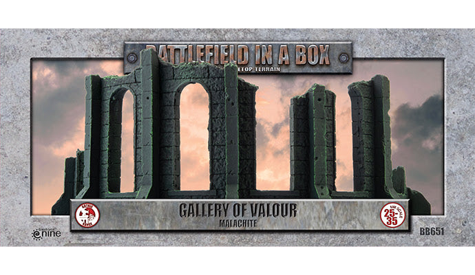 Battlefield in a Box: Gothic Battlefields - Gallery of Valour - Malachite (x1) (BB651)