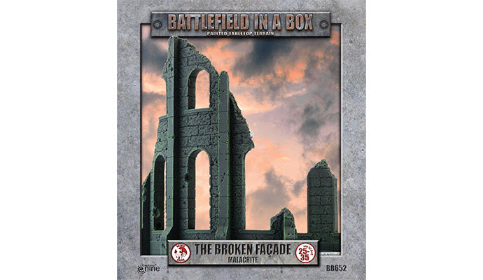 Battlefield in a Box: Gothic Battlefields - Broken Façade - Malachite (x2) (BB652)