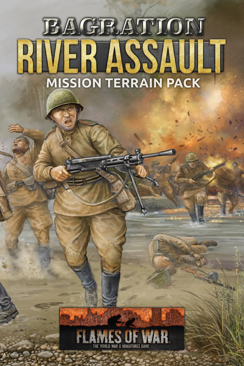 Flames of War: Bagration: River Assault Mission Terrain Pack (FW266A)