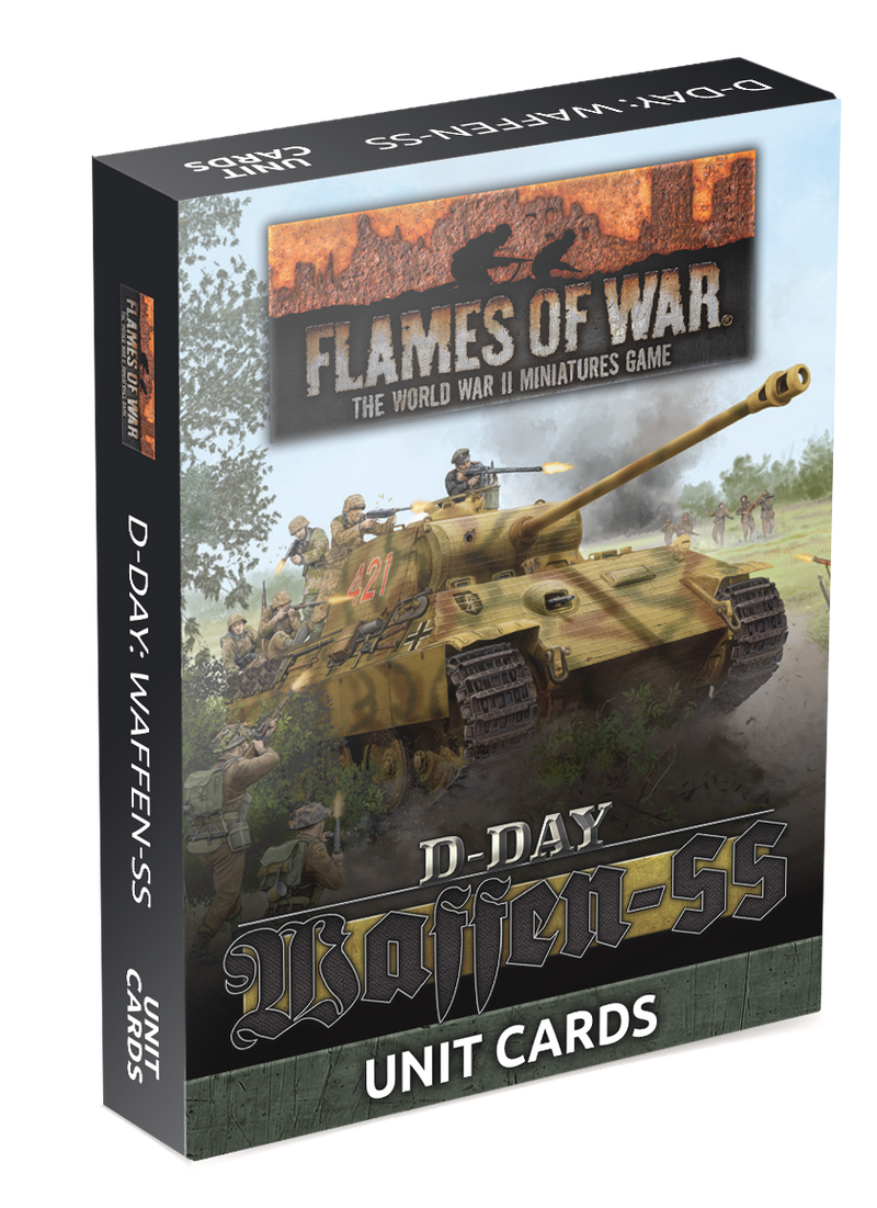 Flames of War: Waffen-SS Unit Card Pack (43 cards) (FW265U)