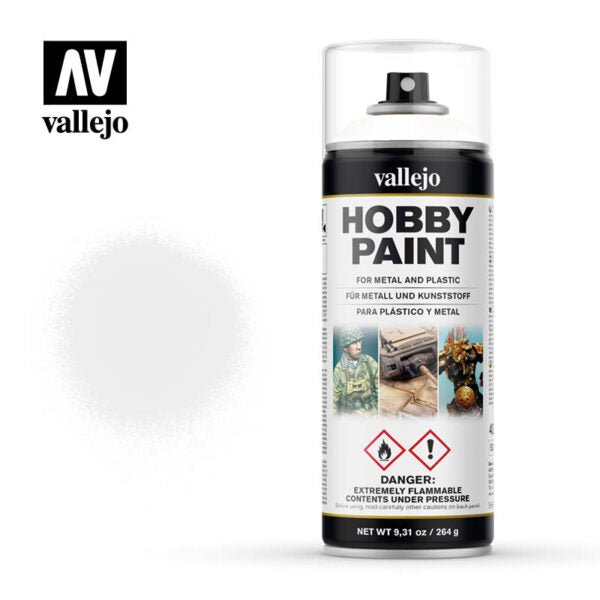 Vallejo Hobby Paint Spray: White (28.010)