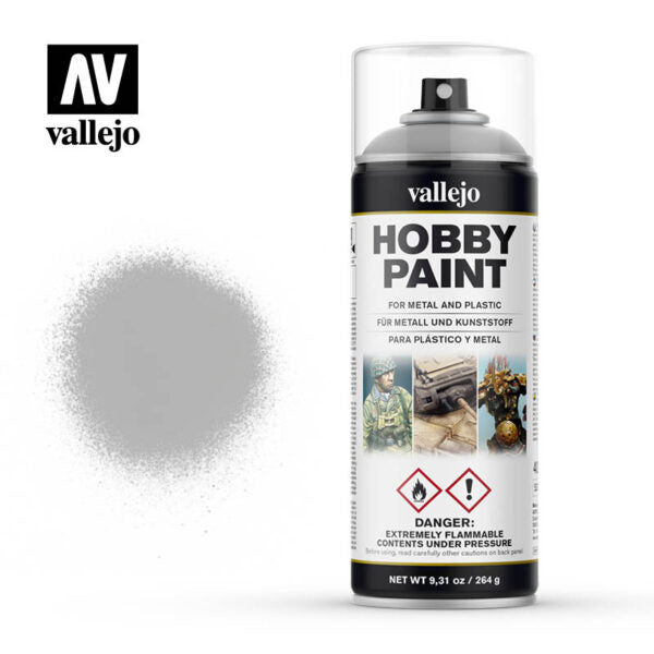 Vallejo Hobby Paint Spray: Grey (28.011)