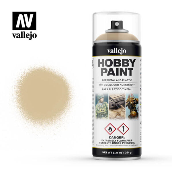 Vallejo Hobby Paint Spray: Bone White (28.013)