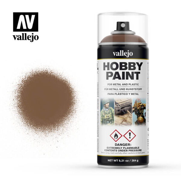 Vallejo Hobby Paint Spray: Beasty Brown (28.019)