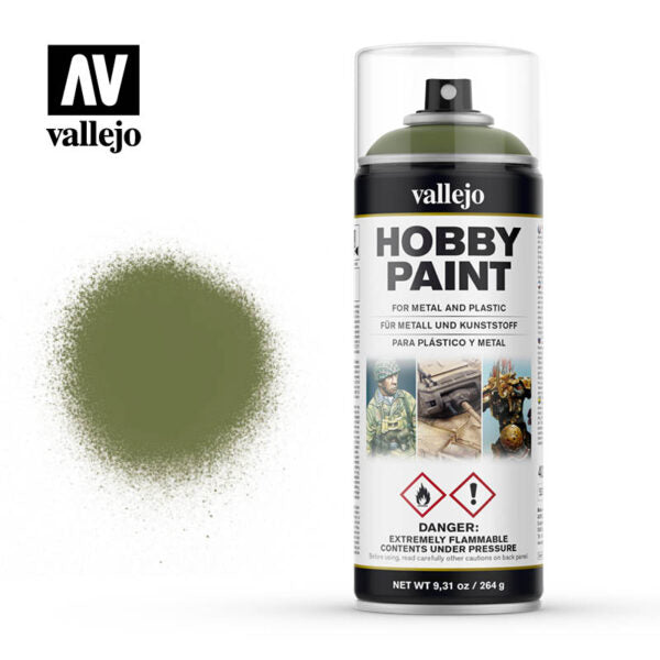 Vallejo Hobby Paint Spray: Goblin Green (28.027)
