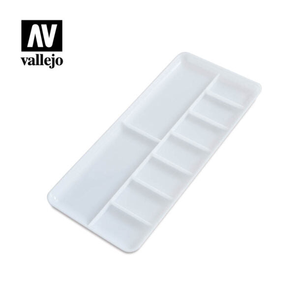 Vallejo Hobby Tools: Plastic Palette 18×8,5 cm (HS121)
