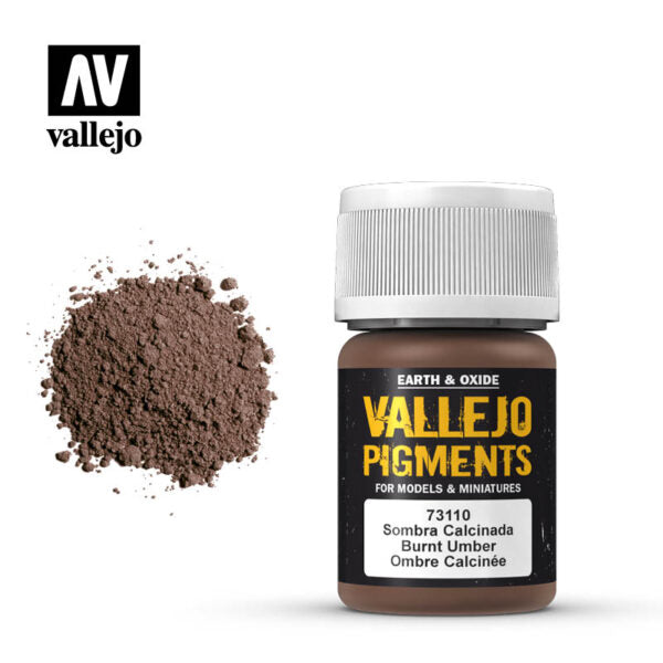 Vallejo Pigments: Burnt Umber (73.110)