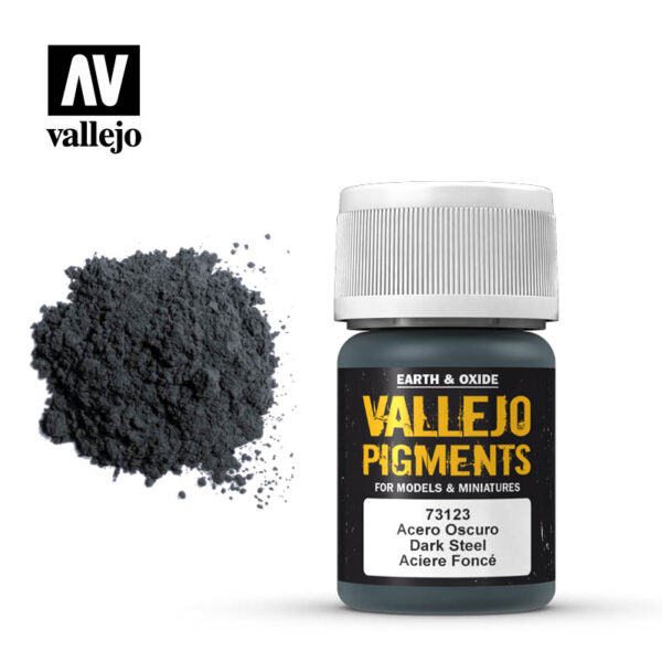 Vallejo Pigments: Dark Steel (73.123)